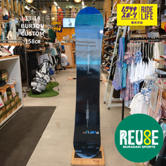 【ムラスポ公式】BURTON バートン　 CUSTOM カスタム　158cm　正規品　13-14　メンズ　良品　スノーボード　中古品（USED）