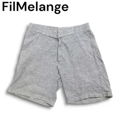 FilMelange フィルメランジェ 【DYLAN2】 春夏 ストレッチ★ ハーフ ショート パンツ Sz.4 メンズ 灰 グレーのサムネイル