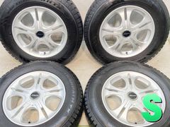 215/70R16  
トーヨータイヤ ウィンタートランパスTX 
　 ALEXIA 
16x7.0 48 100/114.3-5穴 
中古タイヤ スタッドレスタイヤ ホイールセット 4本セット
 w16240729600