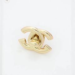 ひねり金具 約36㎜x27㎜(座金付) 2個セットゴールド