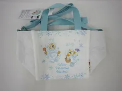  良品 ディズニー Disney 東京ディズニーリゾート ダッフィー ダッフィー＆フレンズ ホワイトウィンタータイムワンダーズ トートバッグ シ
