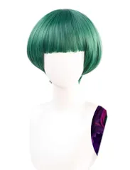 コスプレウィッグ Re:ゼロから始める異世界生活 ペテルギウス・ロマネコンティ グリーン 耐熱 ウィッグ かつら wig