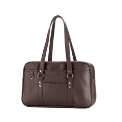 【特売】[Osteenii] スクールバッグ 合皮 スクバ 女子 高校生 学生 JK 制服 鞄 PU 大容量 茶色 黒 通学