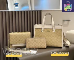 【今日WTO】Coach コーチ 組み合わせパック 三つの割引価格-WTO輸2入-PKM62