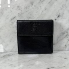 HIROFU ヒロフ 三つ折り財布 ダークグリーン系 Wホック - メルカリ