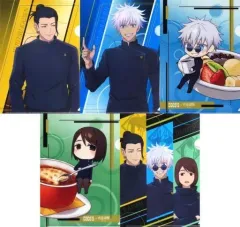 【中古】クリアファイル 全5種セット A4クリアファイル 「呪術廻戦 第2期×ココス」 第2弾懐玉・玉折 対象メニュー注文特典