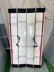 【スロープ】デクパックシニア／旧型白色（74㎝×135㎝）　段差解消　スロープ　折りたたみ　屋外　持ち運び　軽量　簡単セット　耐荷重300㎏