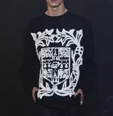 【入手困難・新品未使用】男女兼用　注目の新作☆ルードRHUDE☆ベリタス クレスト 長袖 T シャツ　ユニセックスのサムネイル