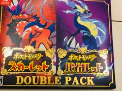 【特典付き】Nintendo Switch ソフト『ポケットモンスター スカーレット・バイオレット』ダブルパック