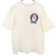 SantaWorld サンタワールド 半袖 Tシャツ LL ホワイト メンズ 古着