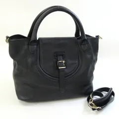 極美品✨ meli melo ハンドバッグ 2way ティーラ オレンジ系 アントネッロ マージ ANTONELLO MASI イタリア製 カラーレザー