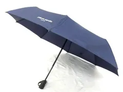 pierre cardin ピエールカルダン 2段折り 折りたたみ傘 折り畳み傘 高級傘 アンブレラ 雨具 ネイビー系 DI4954のサムネイル