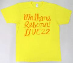 [중고] 의류 카나메·바카니아 Walkure Reborn! T셔츠 옐로우 L사이즈 [SANKYO presents 마크로스Δ 발큐레 LIVE 2022 ~Walkure Reborn!~]