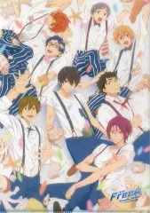 【中古】クリアファイル 集合 A4クリアファイル 「劇場版 Free!-Timeless Medley- 絆」 劇場グッズ 