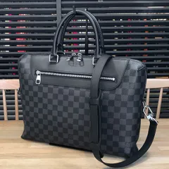 【美品】LOUIS VUITTON ダミエ グラフィット ブリーフケース 楽天市場】【中古】 ルイヴィトン ビジネスバッグ PDV ダミエ