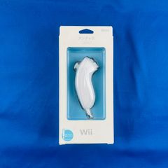 ◇761 【新品未使用】Wii ヌンチャク shiro シロ 白 リモコン 拡張コントローラー RVL-004  任天堂 ニンテンドー Nintendo