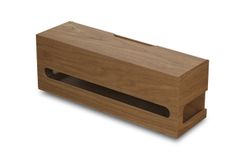 新品 TATSU-CRAFT（タツクラフト） Bosk バスク ケーブルボックス M BW ブラウン 配線 隠し コード 充電 ケーブル 収納 ボックス 大 まとめ まとめる 電源 タップ スイッチ 収納ボックス おしゃれ 橋本達之助工芸 日本製