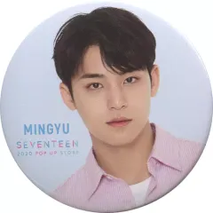 【中古】バッジ・ピンズ ミンギュ 缶バッジ 「SEVENTEEN 2020 POP UP STORE」