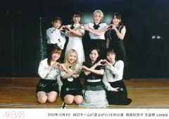 【中古】生写真(AKB48・SKE48) AKB48/集合(8人)/横型・2022年12月4日 田口チームK「逆上がり」18：00公演 奥原妃奈子 生誕祭・2Lサイズ/AKB48劇場公演記念集合生写真