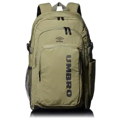 [アンブロ] リュック デイパック 柔らかく 軽い ナイロン ロゴ刺繍 sonny リュックサック（Khaki/カーキ）