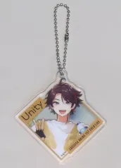 【中古】キーホルダー 三枝明那(きゅうけい) 「バーチャルYouTuber にじさんじ 三枝明那 Saegusa Akina 1st Solo LIVE “Unity” アクリルキーホルダー」