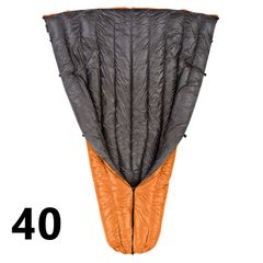Enlightened Equipment エンライト・イクイップメント Revelation Sleeping Quilt 850 40°F (5°C) レヴェレーション スリーピング キルト オレンジ Burnt Orange