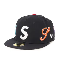【新品】Supreme シュプリーム キャップ サイズ:7 8/3(58.7cm) | 25SS NEW ERA マルチ Sロゴ ベースボールキャップ (Multi S Logo) | ネイビー 紺 | ブランド 帽子 | コラボ 別注【メンズ】