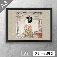 小夜更けて 』※京都舞妓さん。手描き1点物。（アクリル防カビ保護