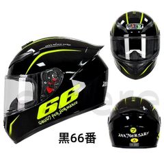新品 レトロ バイク ヘルメット フルフェイスヘルメット XXLサイズ 柄