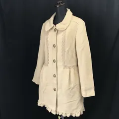 アクシーズファム/axes femme★レース/フレアコート/アウター【レディースM/ベージュ/beige】可愛い/Coats◆BH286