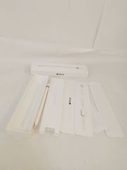 Apple ApplePencil 第1世代 A1603 ホワイト 通電起動確認済 箱、備品付 アップル アップルペンシル