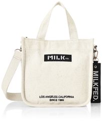 【新着商品】MINI BAR SHOULDER EMBROIDERED BAG レディースショルダーバッグ W/STRAP [ミルクフェド] 103213053009