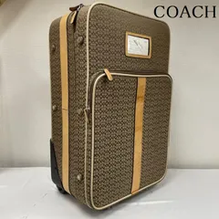 2024年最新】（中古）[コーチ] COACH シグネチャー キャリーケース ...