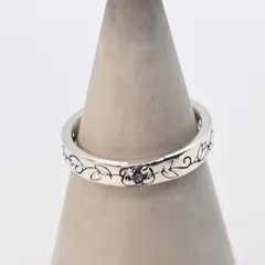 【研磨済】ANNA SUI シルバー リング 11号 925 美品 アナスイ 指輪