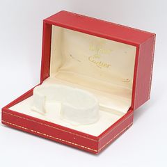 時計用ケース 良品 カルティエ 空箱 レッドカラー 腕時計用 メンズ