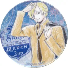 【中古】バッジ・ピンズ サンジ バースデイ缶バッジ(2020) 「東京ワンピースタワー」 麦わらストア限定