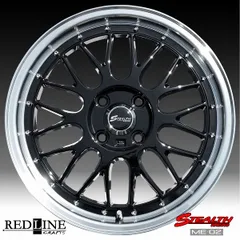 ステルスレーシング ME02　新製品!!　16x6.0J　スペシャルサイズ 軽四カスタム用ホイール　KENDA KR23A 165/50R16 タイヤ付4本セットのサムネイル
