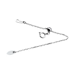 【在庫セール】316L ステンレス アジャスター スライド調節 金属アレルギー対応 無段階 簡単 ネックレスチェーン レディース カットアズキ YU-NA] Jewel [Petit