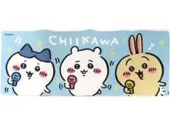 【中古】フロア・バスマット ちいかわ＆ハチワレ＆うさぎ(ブルー) キッチンマット 「ちいかわ なんか小さくてかわいいやつ×しまむら」のサムネイル
