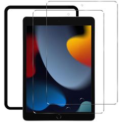 Huy iPad 10.2(iPad 9世代 2021/8世代 2020/7世代 2019 ）用のガラスフイルム iPad 10.2 2021/2020/2019 用の フイルム【2枚セッ】日本旭硝子製 強化ガラス 液晶 保護フィルム 貼り付け簡単 硬度9 1