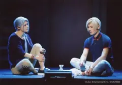 【中古】生写真(男性) 上田堪大(雪白東)・藤田玲(古市左京)/ライブフォト・横型・座り・キャラクターショット/「MANKAI STAGE『A3!』～Four Seasons LIVE 2020～」ランダムブロマイド AUTUMN 2020ステージショット