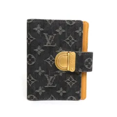 ルイ ヴィトン LOUIS VUITTON 手帳カバー モノグラムデニム アジェンダ