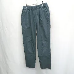 ◇ Θ TRAVAIL MANUEL ウエストゴム ストレートパンツ サイズS ネイビー レディース E  【1502060028103】