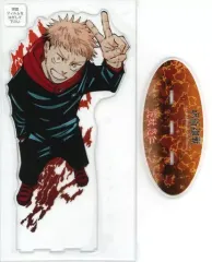 【中古】アクリルスタンド・アクリルパネル 虎杖悠仁 Vol.2 アクリルMEGAフィギュア 「呪術廻戦」