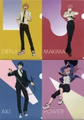 【中古】クリアファイル 全4種セット 「チェンソーマン A4クリアファイルコレクション」