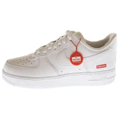 NIKE (ナイキ) ×SUPREME AIR FORCE 1 LOW シュプリーム エアフォース 1 ローカットスニーカー ホワイト US10.5/28.5cm CU9225-100