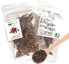【 有機JAS認定／インドネシア産 】有機クローブホール 13g  [オーガニック 無農薬・無化学肥料 ] 【鎌倉てとら・鎌倉香辛料】