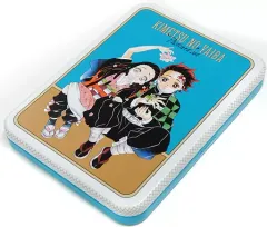 【中古】小物入れ・マルチケース・缶ケース [単品] キービジュアル＆第1巻～第23巻表紙 缶ケース 「鬼滅の刃 吾峠呼世晴原画展」