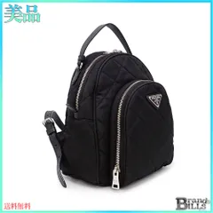 ✨現行・極美品✨プラダ リュック 三角ロゴ ナイロン サフィアーノレザー 美品✨ PRADA プラダ バックパック ナイロン×サフィアーノ 三角