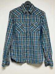 M 1) ポロジーンズ スリムフィット ウェストン チェック シャツ